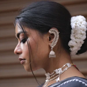 Paisley Kalkaa full kaan with jhumka
