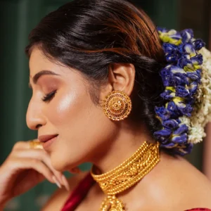 Golap kaanbala Gala baandh choker